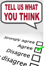 Click Here to Take a short Survey and tell us what you think.