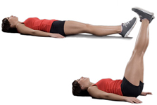 Click for Close-up view of leg-raises