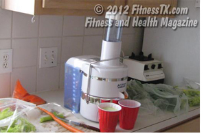 Raw Organic Vegetable Juicing