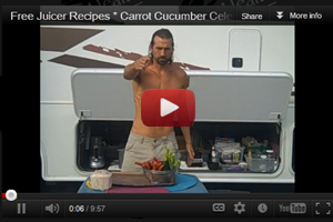 Click Here for Video Information on the Benefits of Carrots Cucumber and Celery Juice with Young Coconut Water.
